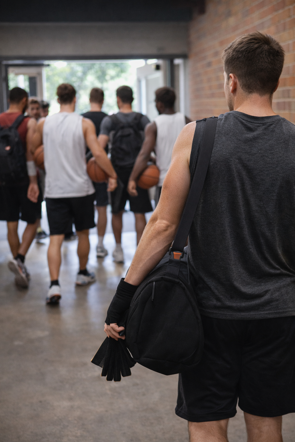 DEXI GripEase™ Fingerless Hand Support Gloves – Basketball Players